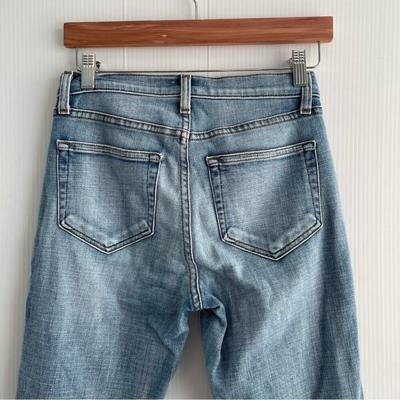 L’AGENCE skinny distressed crop length jeans size 24 - Picture 11 of 13